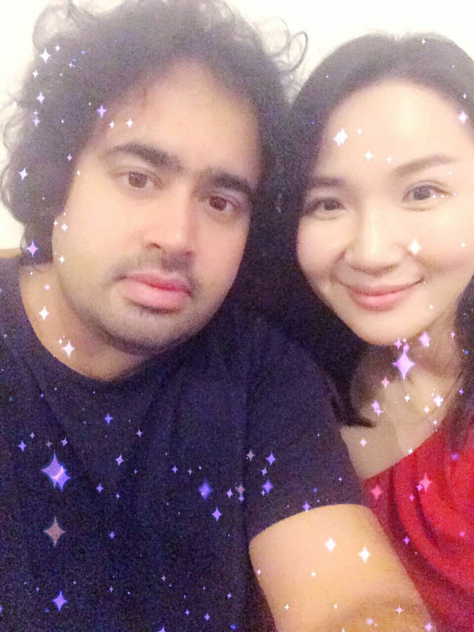 Rahul & Carol - not Carol and Rahul, hehe